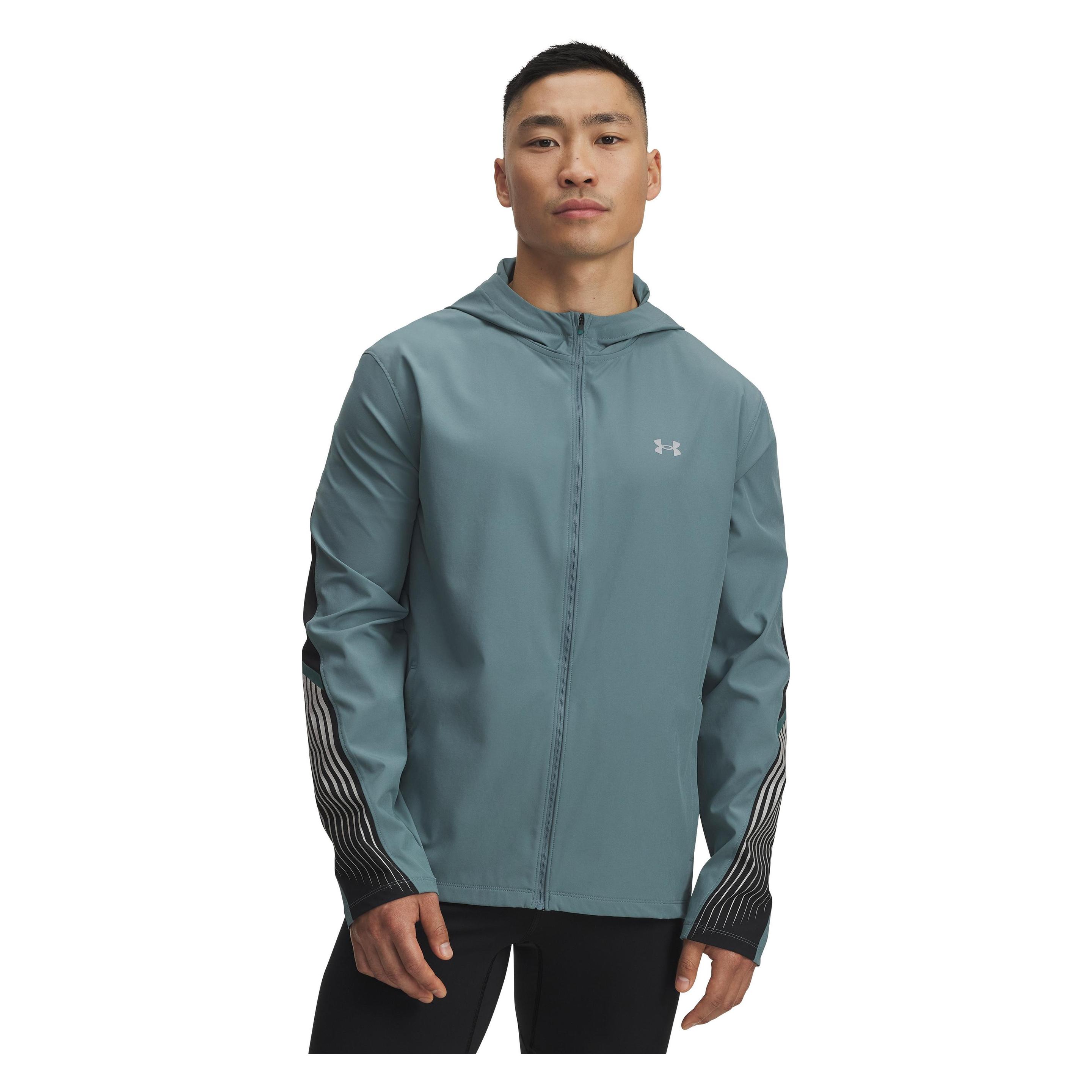 Under Armour, Herren, Pullover, Velociti Storm, Blau, Mehrfarbig, Schwarz, (S)