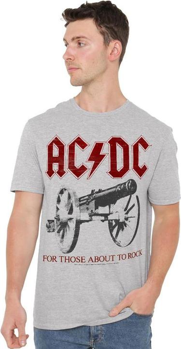 Produktbild AC/DC About To Rock TShirt meliert (M)