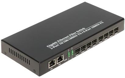 Delta SFP-SWITCH EXPERT-SFP-8/2 RJ-45 MIT 8 ANSCHLÜSSEN (10 Ports)