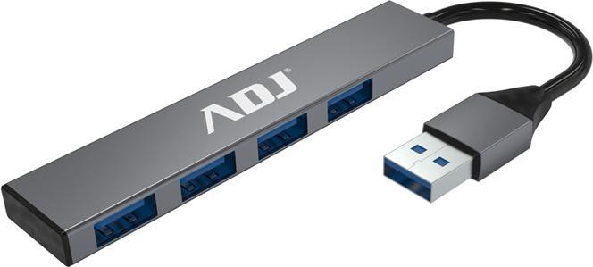 Image du produit ADJ HUB USB 3.2 4PORTE TETRA GY COMPATIBILE USB1.1/2.0 NOTEBOOK (4 ports)