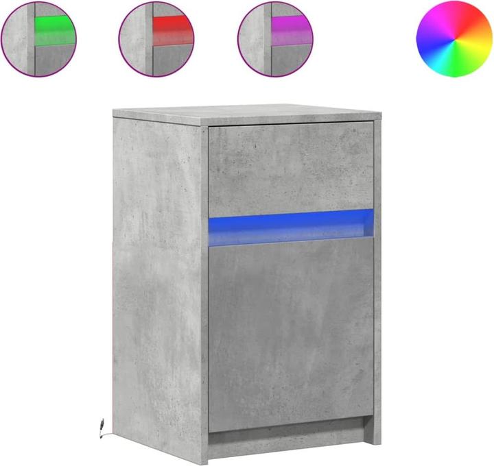 Actual product image vidaXL Nachttisch (38 x 34 x 61 cm)