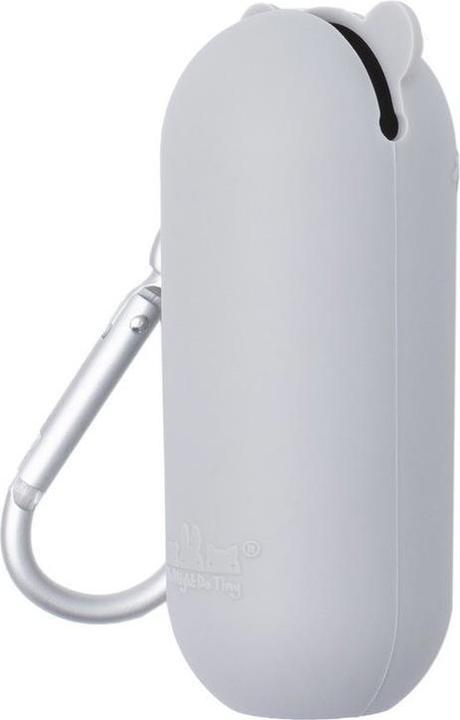 Actual product image We Might Be Tiny Keepie "Bear" & Bendie Straw Drinking Straw, grey (1 x)