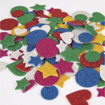 Produktbild Rayher Moosgummi Glitter-Mix bunt
