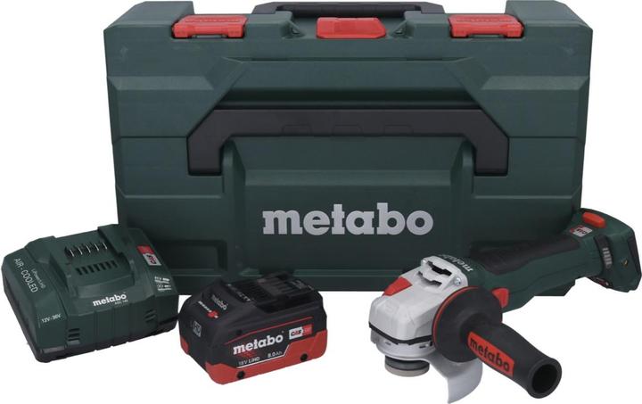 Actual product image Metabo WB 18 LT BL 11-125 Quick Battery angle grinder 18 V 125 mm Brushless + 1x rechargeable battery 8.0 (125 mm)