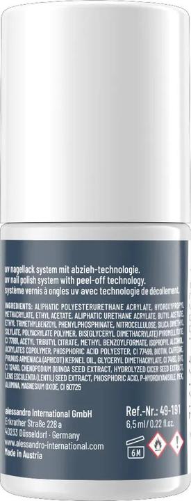 Produktbild Alessandro International Striplac UV Colour Mysterious Water 6.5 ml (191 Mysterious Water, UV-Gel Lack)