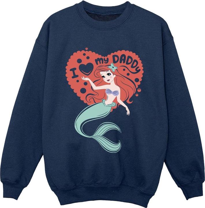 Produktbild Disney The Little Mermaid Love Daddy Sweatshirt Jungen (104)