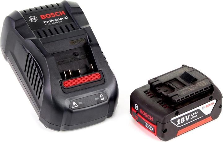 Produktbild Bosch Professional GSB 18V-21 Akku Schlagbohrschrauber 18V 55Nm + 1x Akku 3,0Ah + Ladegerät + L-Boxx (Akkubetrieb)