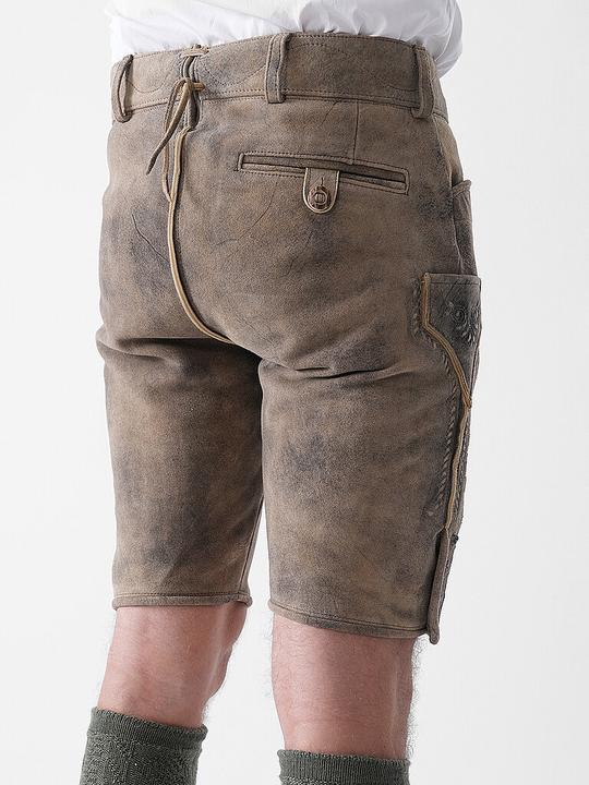 Actual product image Beckert Lederhose FLACHAU (44)
