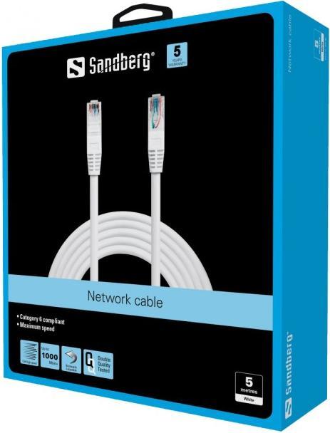 Produktbild Sandberg Ethernet Kategorie 6 UTP (U/UTP, CAT6, 5 m)