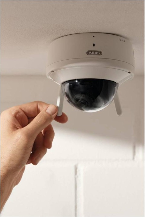 Actual product image Abus 2MPx Wireless Mini Dome Camera (Full HD 1080p) (1920 x 1080 Pixels)
