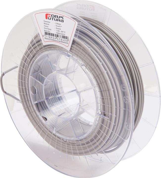 Actual product image Formfutura StoneFil - Granite (Granite) (2.85mm - 500 gram) - 500 g (PLA, 2.85 mm, 500 g, Grey)