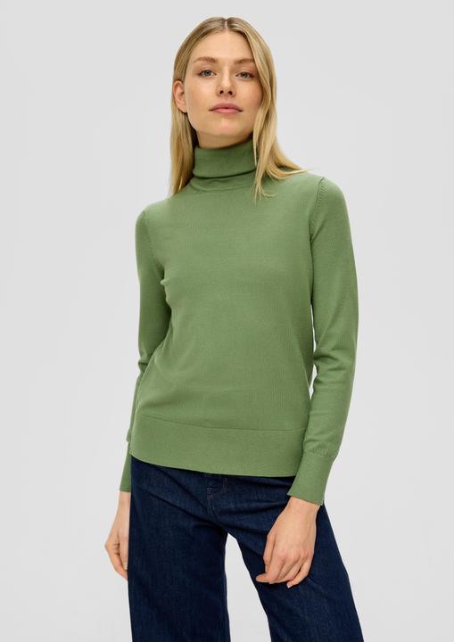 Produktbild s.Oliver Strickpullover Strickpullover aus Viskosemix (46)