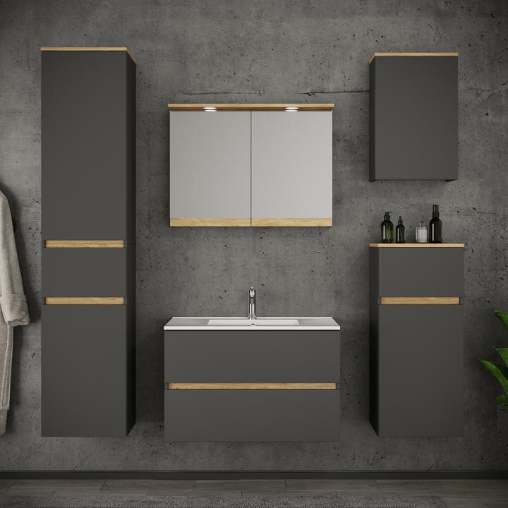Produktbild VCM Badmöbel-Set mit Waschbecken Cosila-I 61