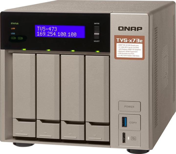 Produktbild QNAP Turbo TVS-473e (0 TB)