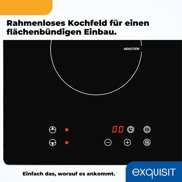 Image du produit Exquisit Inductiekookplaat