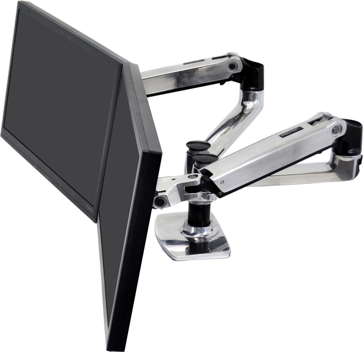 Productafbeelding Ergotron LX monitorarm met gepatenteerde CF-technologie (Tabel, 27")