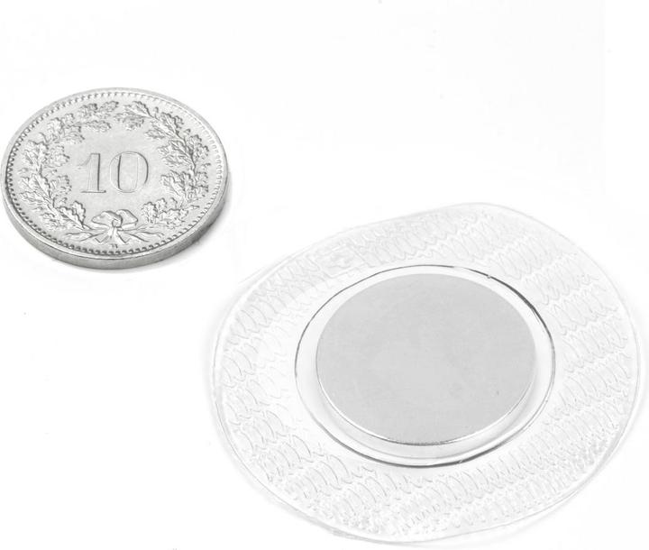 Produktbild Supermagnete Einnähbarer Magnet rund (10x)