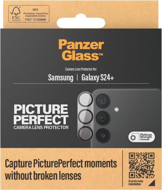 Produktbild PanzerGlass PicturePerfect Camera-Objektivabdeckung (1 Stk., Samsung Galaxy S24+)