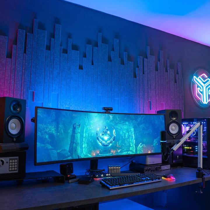 Produktbild Streamplify ACOUSTIC PANEL - 9er-Pack, grau (9 Stk.)
