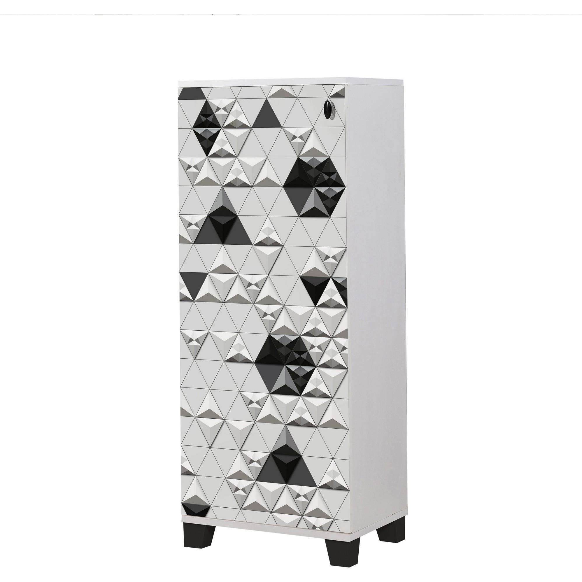 Homitis, Schuhschrank, Luisa (50 x 38 x 127 cm)