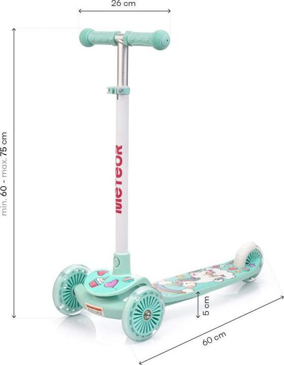 Produktbild Ty Meteor Funny 17749 three-wheeled scooter