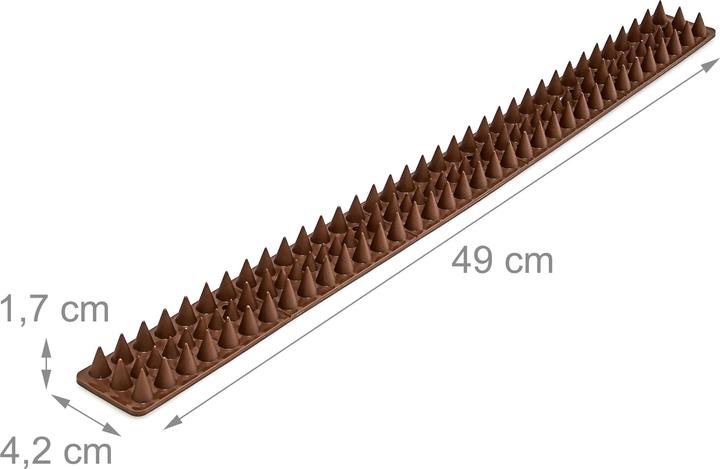 Actual product image Relaxdays Bird repelling spikes