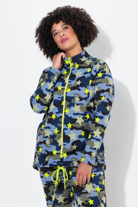 Image du produit Angel of Style Sweatjacke, Camouflage mit Sternen, Langarm (44)