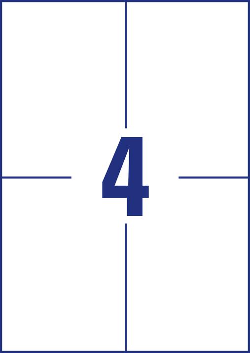 Produktbild Avery Postkarten (170 g/m², A4, 25 x)