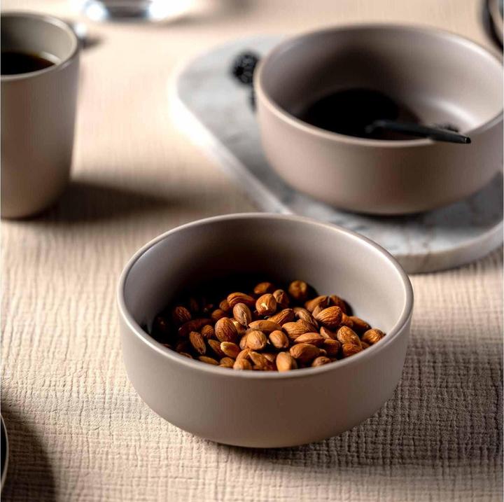 Image du produit Leonardo Schale Roma 6 Stück, Taupe (15.70 cm, 0.60 l, 6 x)