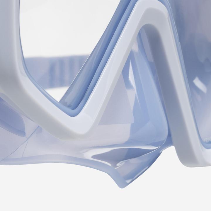 Actual product image Subea Tauchmaske Antibeschlag Silikonband - 100 Mono Mid blau