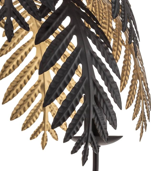 Actual product image Lucande Aparas pendant light Ø50 Black/Gold (E14)