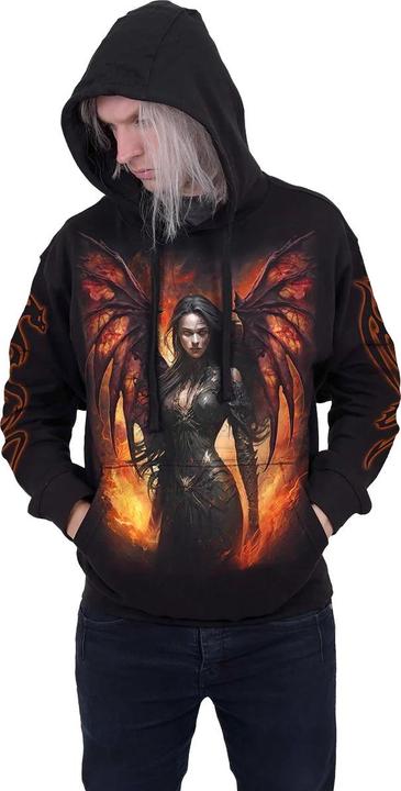 Immagine prodotto Spiral Draco Queen Felpa con Cappuccio Adulto Unisex (M)