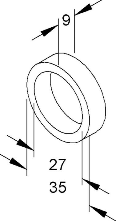 Produktbild Kleinhuis 2169 A++ to A, Netzteil, Metall, 10 W, Integriert, grau, 35 x 35 x 25 cm