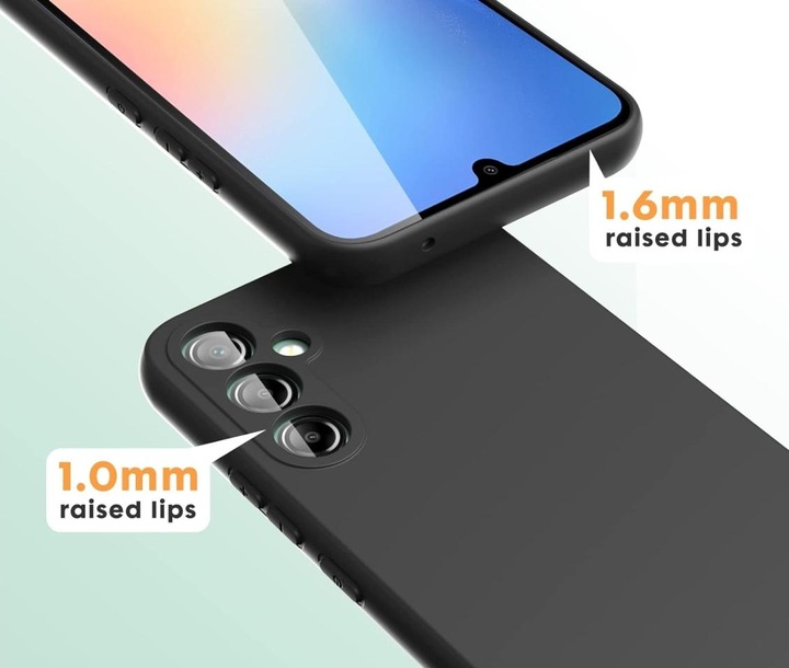 Produktbild Screenguard Samsung Galaxy A34 5G Liquid Silicone Case Hülle (Samsung Galaxy A34 5G)