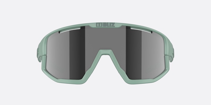 Immagine prodotto Bliz Fusion Small (Verde opaco, Specchio argento fumo, Verde opaco, fumo w specchio d'argento)