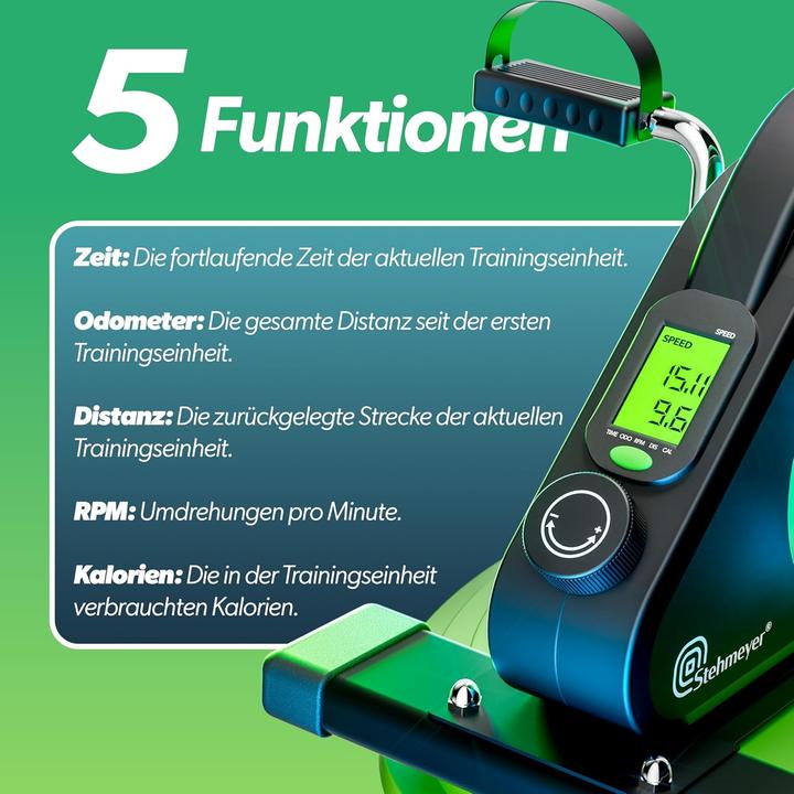 Produktbild Poolomio Pedaltrainer mit LCD-Display