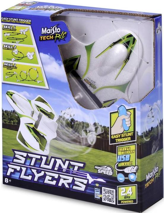 Actual product image Maisto MaistoTech Cyklone Stunt Plan RC beginner model aeroplane RtF (Aerobatics)