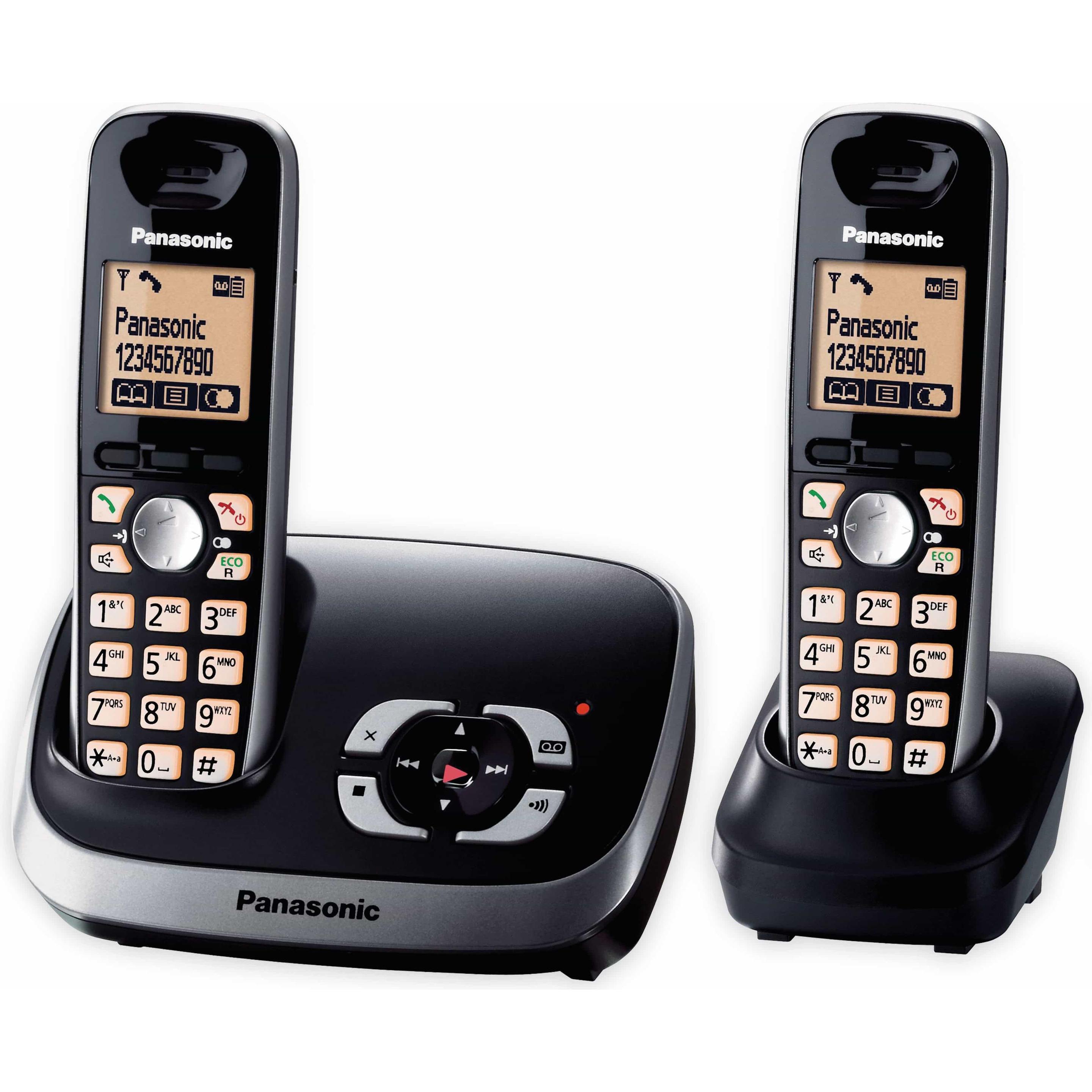 Panasonic KX-TG 6522GB, Telefon, Schwarz