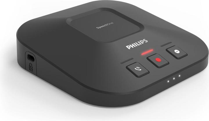 Produktbild Philips SpeechOne Diktier-Headset (drahtlos) mit Fernbedienung (PSM6500)
