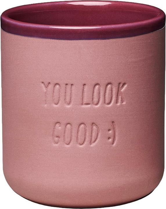 Chic.Mic Chic Mic Teetasse You look good 380 ml, 1 Stück, Dunkelrosa (380 ml, 1x)