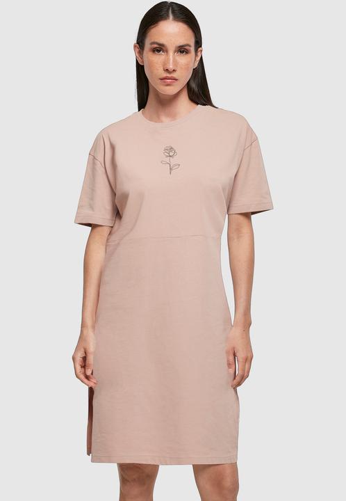 Image du produit Merchcode Ladies Rose Oversized Slit Tee Dress - 119089 (L)