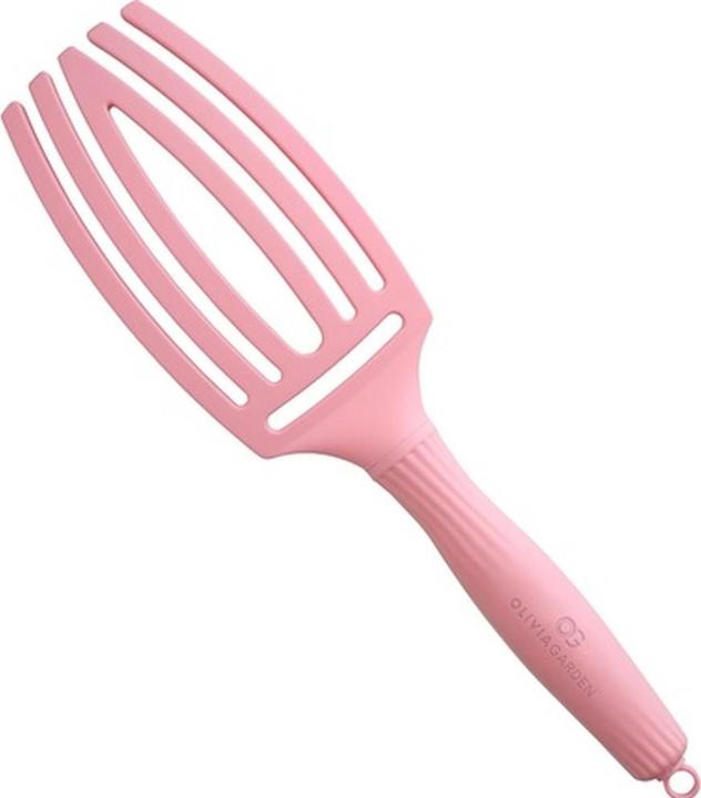 Olivia Garden Fingerbürste Combo Medium Think Pink Soft Pink