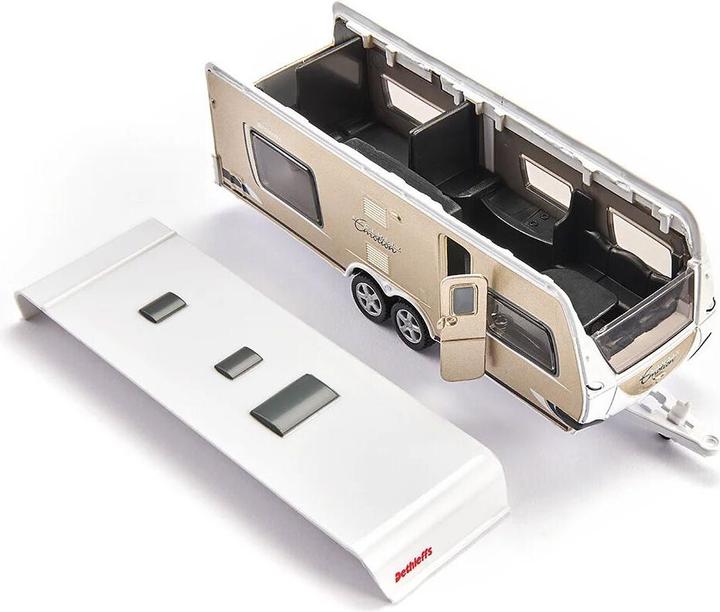 Produktbild Siku PKW mit Wohnwagen