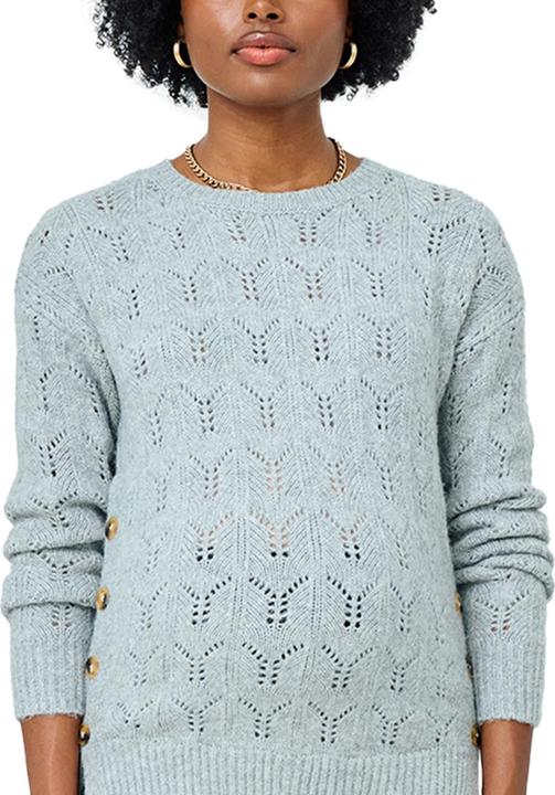 Image du produit Vertbaudet Pull de maternité ajouré, ouverture d'allaitement sur l'épaule (42)