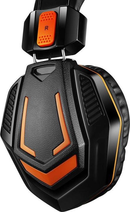 Produktbild Canyon Gaming Headset mit 3,5 mm Anschluss mit Mikrofon und Lautstärkeregler, Kabel 2 m, Schwarz CND (Kabelgebunden)