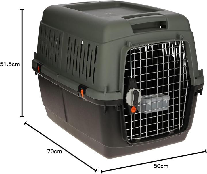 Image du produit Kerbl Caisse de transport IATA 4, 70x50x51,5 cm (Chat)