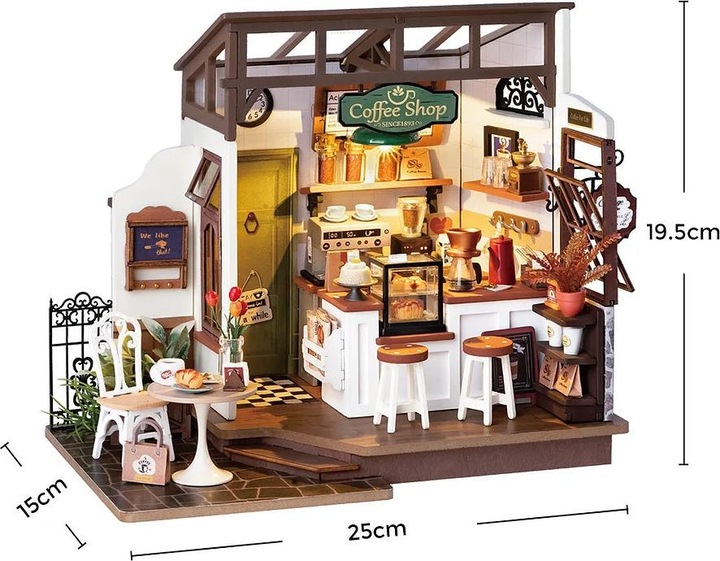 Image du produit Robotime Coffee Shop