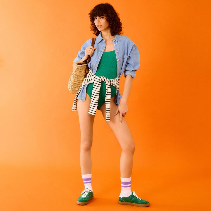 Produktbild La Redoute Collections Vintage-Sneakers (37)