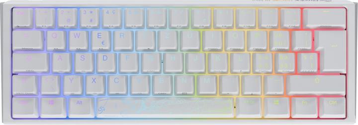 Produktbild Ducky ONE 3 Mini Classic, MX-Cherry Red - pure white (CH-Layout) (CH, Kabelgebunden)