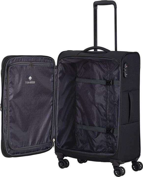 Actual product image Travelite Chios 4 wheel suitcase set 3-piece (184 l)